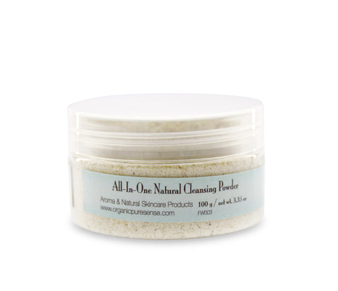 杏仁麥皮薏芢潔面粉 All-In-One Natural Cleansing Powder - Organic Pure Sense